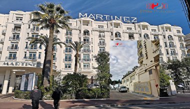 Protection contre les inondations de l'hotel Martinez à Cannes