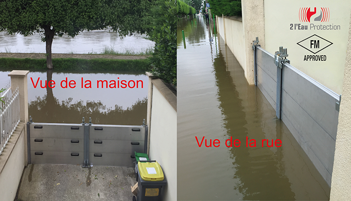 LFFH Barrières Anti-inondation, Barrières Anti-inondation Réutilisables for  Portes Empêchant l'eau De Pénétrer dans Le Garage. LLHFSW (Size : 4pcs) :  : Bricolage