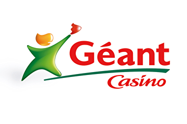 logo rouge vert orange geant casino