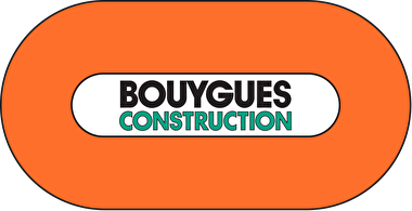 logo bouygues construction orange noir vert