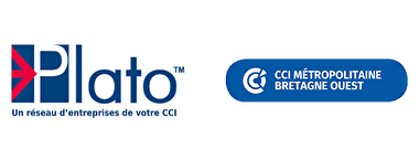 logo Chambre de Commerce et d'Industrie Métropolitaine Bretagne ouest Morlaix et Plato